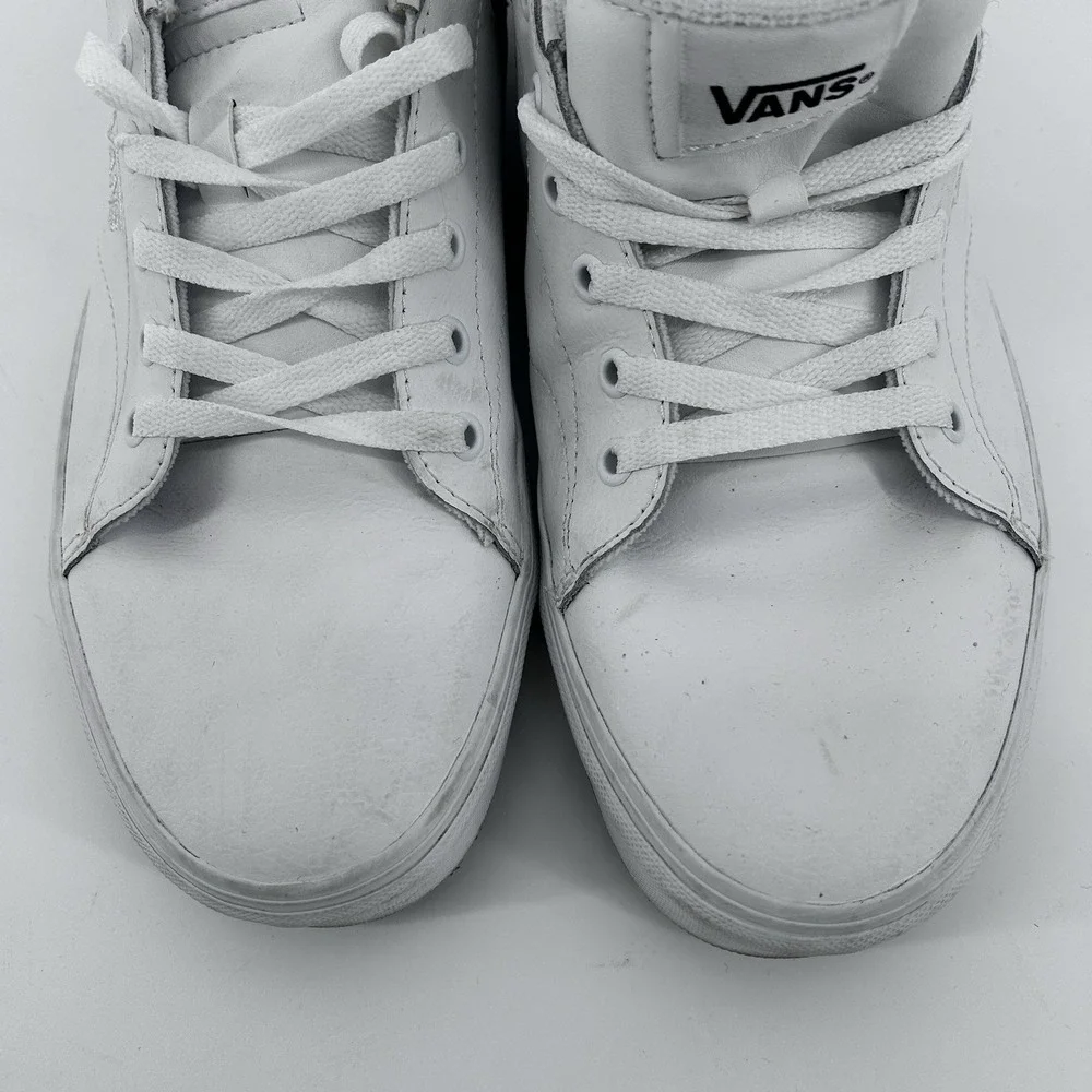 Vans minimalist white